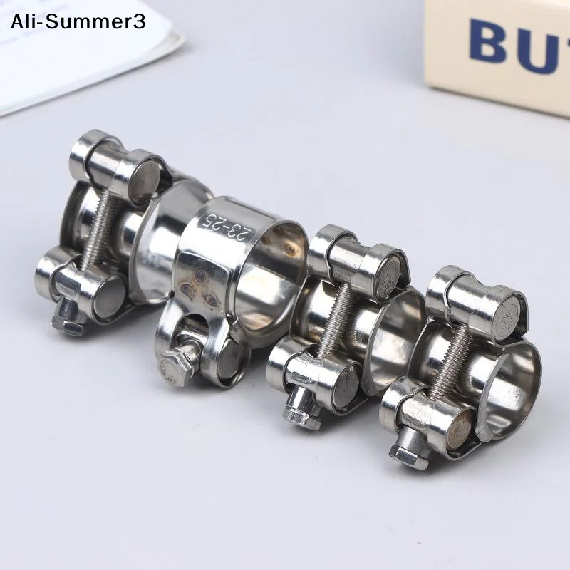 

【AyS】2 шт. усиленных хомутов из нержавеющей стали в европейском стиле для выхлопных труб, круглых воздуховодов и водопроводов, инструмент для герметизации и ремонта сварных соединений