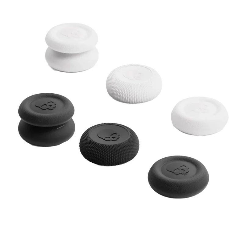 【البيع الساخن】غطاء عصا التحكم + طقم غطاء زر D-Pad للتبديل 2 مقابض إبهام من السيليكون غير قابلة للانزلاق مجموعة قبضة الإبهام