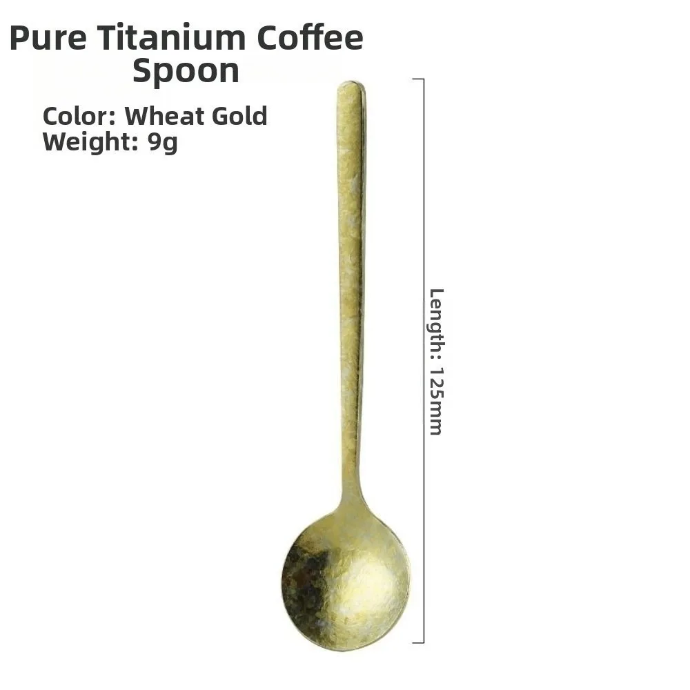 Portable Outdoor Camping Tableware Flower Crystal Stirring Light Luxury Food Coffee Spoon Convenient Environmental