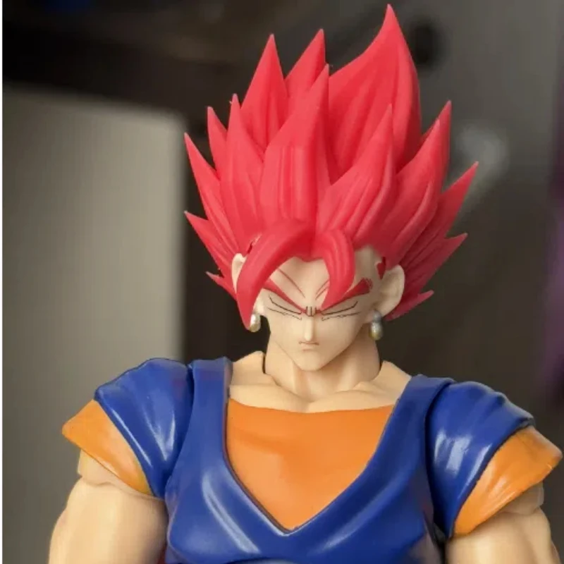 Hm Dragon Ball Z Vegette To Hair Red Accessory Fit Shf 2.0 3.0 New Heads Headsculpt Head  Accessory Action Figures Toys Gift