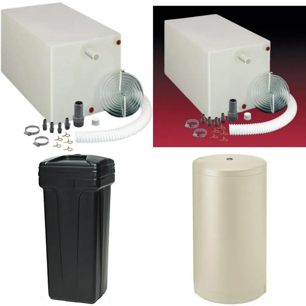 Zestaw zbiornika na wodę o dużej pojemności 26 galonów - trwały i niezawodny