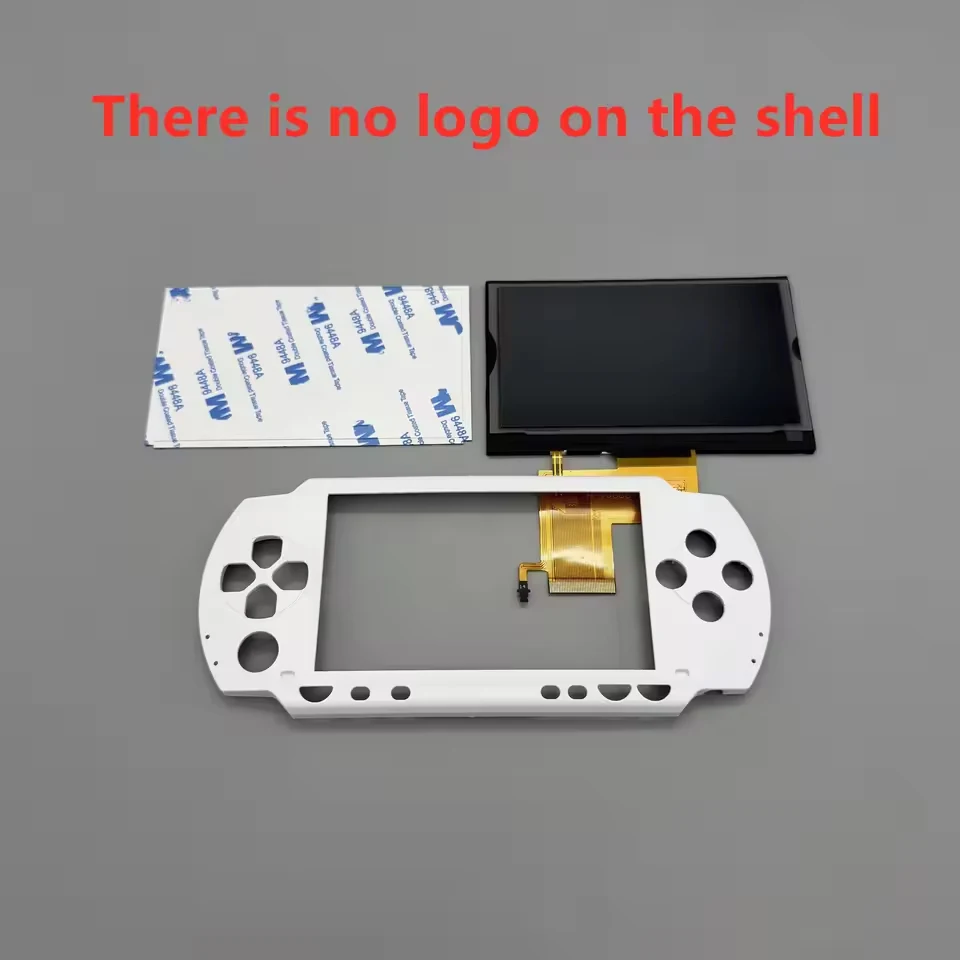 Fully laminated IPS LCD screen for Sony PSP1000 PSP 1000 .With a customized replacement top cover