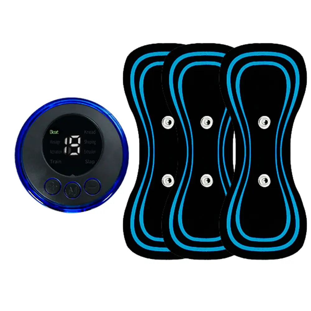 2/3/4 pcs intelligentes elektrisches Nacken massage gerät Set Zervix pflaster 8 Modi 19 Stufen Intensität Massage werkzeuge für den Heimgebrauch zur Linderung von Müdigkeit