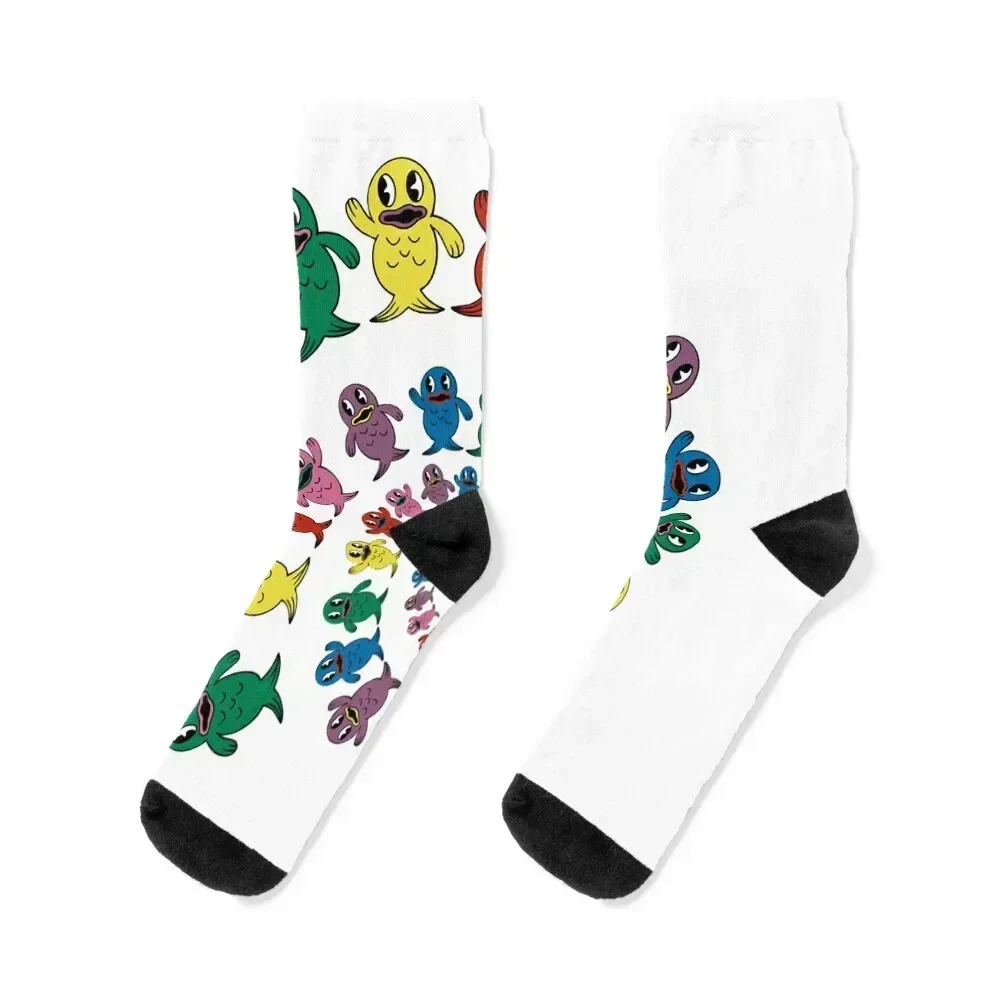 King Gizzard and the Lizard Wizard Denver Mission Ballroom 2019 Socks shoes Antiskid soccer custom Socks For Girls Men's