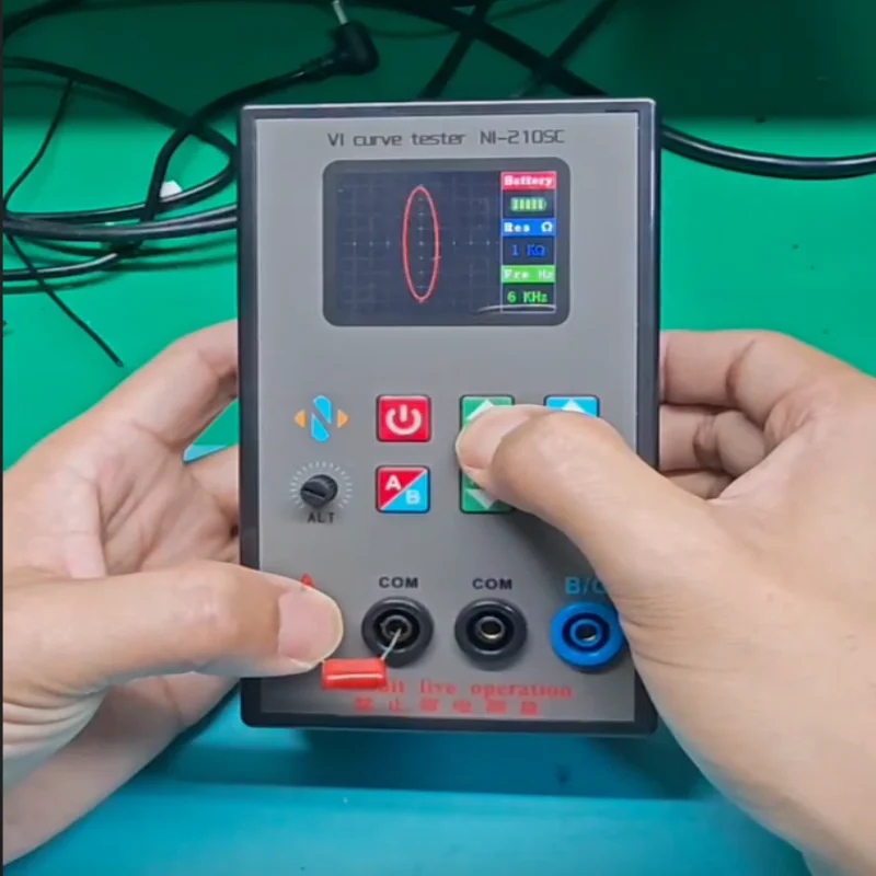 New Arrival! With 2.0 Inch TFT Screen VI Curve Tester Dual Channel Simultaneous Display