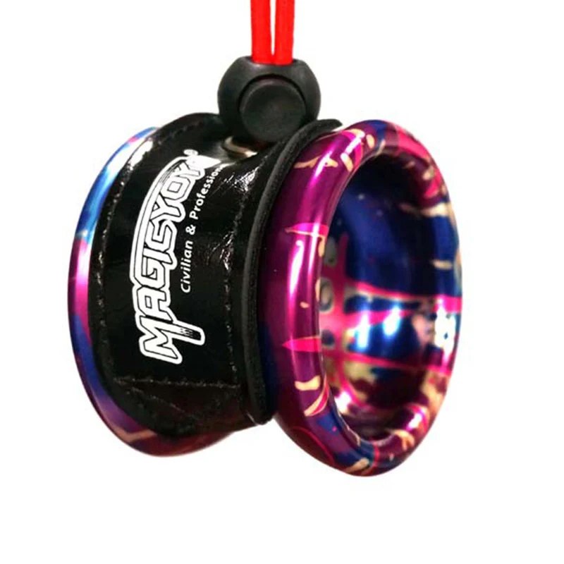 ABJL-Magic Yoyo Toy Professional Yo-Yo Accessories Waist-Hanging Shaft Puller Set & Magicyoyo 2 Metal Yoyo 10 Ball Bearings