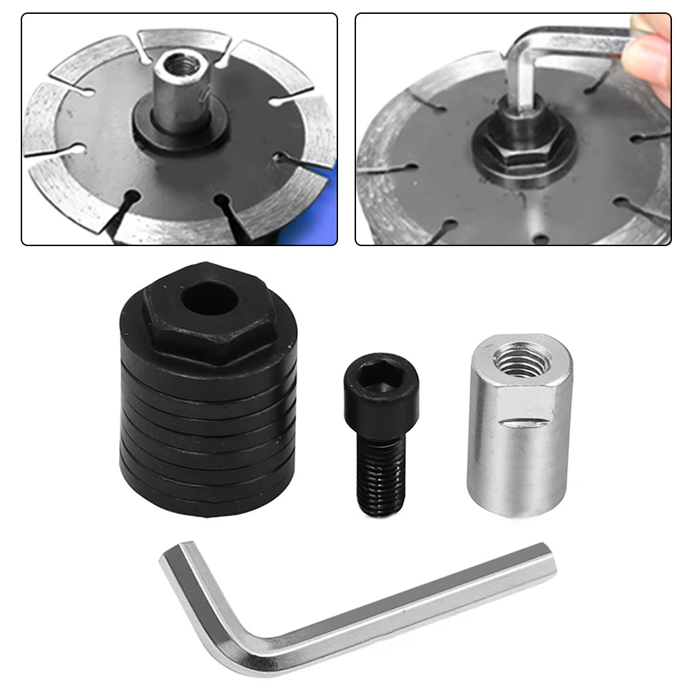 For Cutting Walls Black M10 Angle Grinder Accessory Multifunctional Tool Adjustable Grooving Width For DIY Tasks Heavy Duty Use