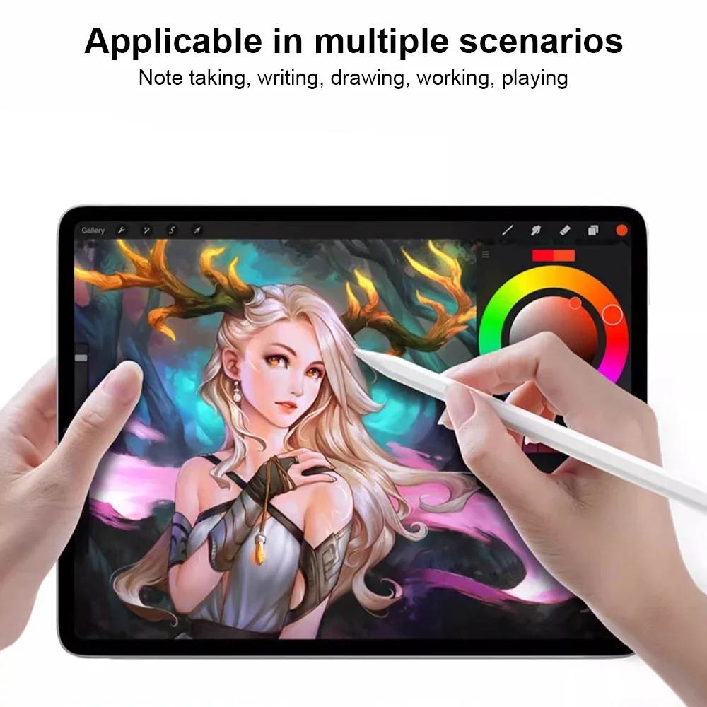 قلم عالمي جديد 2025 لأجهزة iPad وسامسونج وشاومي والكمبيوتر اللوحي والهواتف الذكية وأجهزة Apple iPhone لنظام iOS وأندرويد وملحقات iPad