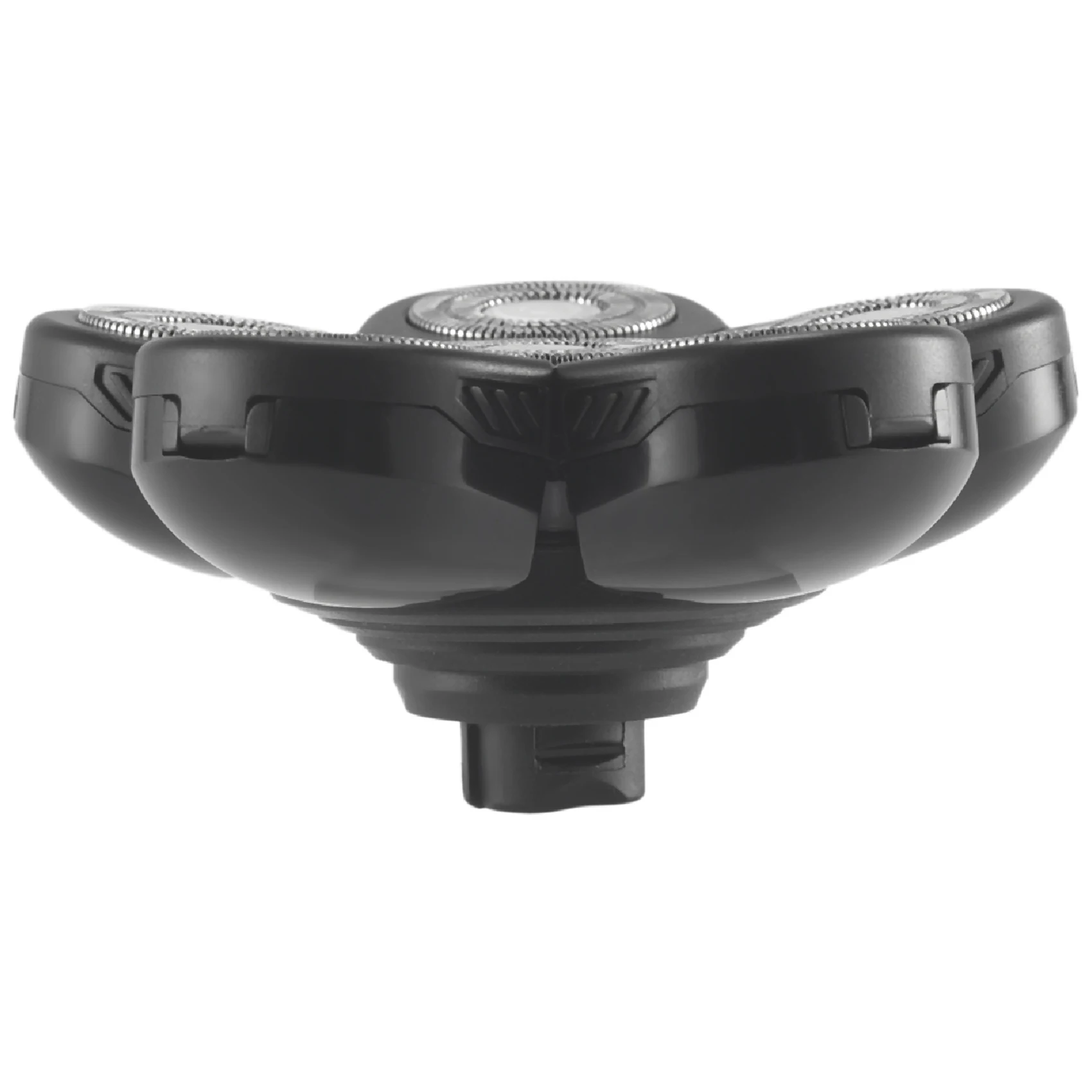 Men's Electric Shaver Heads Electric Razor Blade Replacement Head 6 Blades Head Shaver Replacement Bald Black