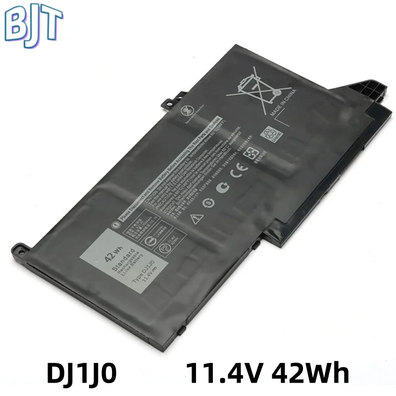 11.4V 42Wh DJ1J0 Laptop Battery for Dell Latitude 12 7280 7290 E7280 E7290 13 7380 7390 E7380 E7390 14 7480 7490 E7480 E7490 New