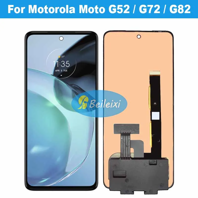 

For Motorola Moto G52 XT2221-1 XT2221-2 LCD Display Touch Screen Digitizer Assembly For Moto G71s G72 XT2255-3 / G82 XT2225-1