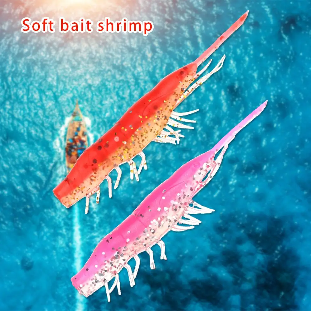 Soft Gambita Lure Rockfishing Silicone Bait Swimbait Biting Shrimp Fishing Lure