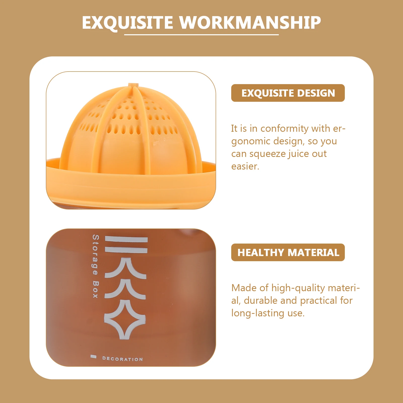 

1 pc Kitchen Tool Juicer Juice Orange Squeezer Lemon Press Tool Portable Kitchen Supply Household Juice Squeezer