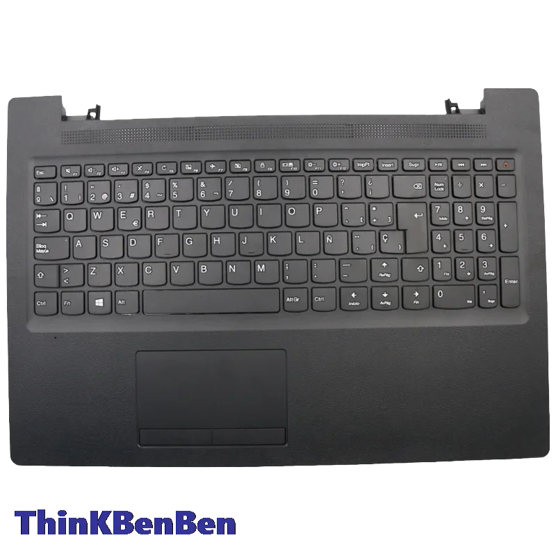 

Черная испанская клавиатура ES, верхняя часть корпуса с подставкой для рук, чехол для Lenovo Ideapad 110 15 15IBR 5CB0L46217