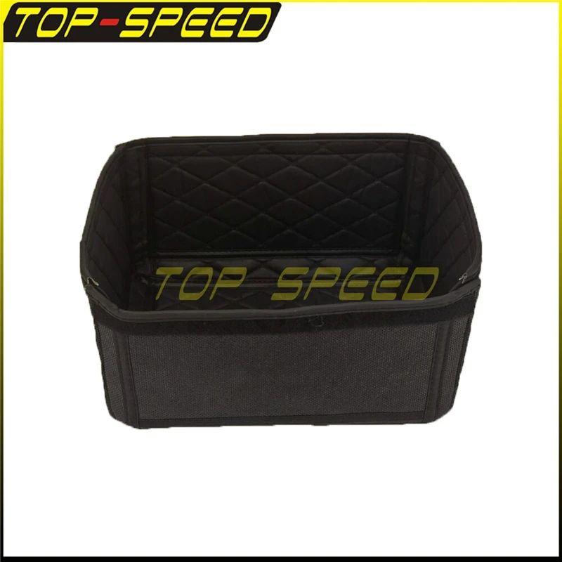 Black PU Leather Aluminum Top Case Liner Pannier Cargo Tail Box Suitcase Lining Carpet For Harley Pan America 1250 2021-2024