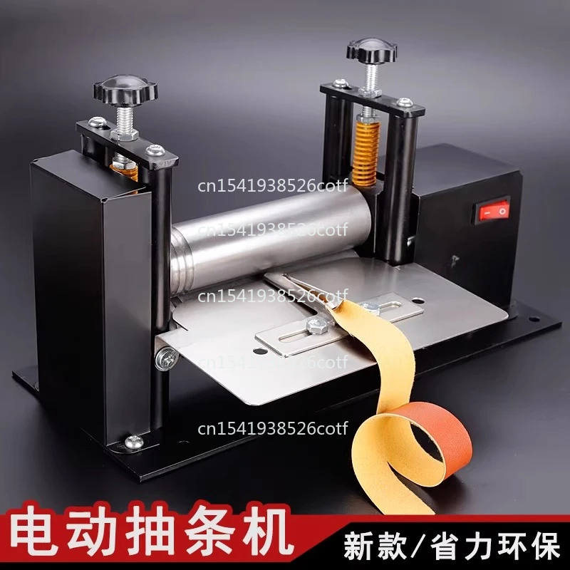 Electric Small Leather Drawing Machine Desktop Glue Dispenser Machine Laminating Machine