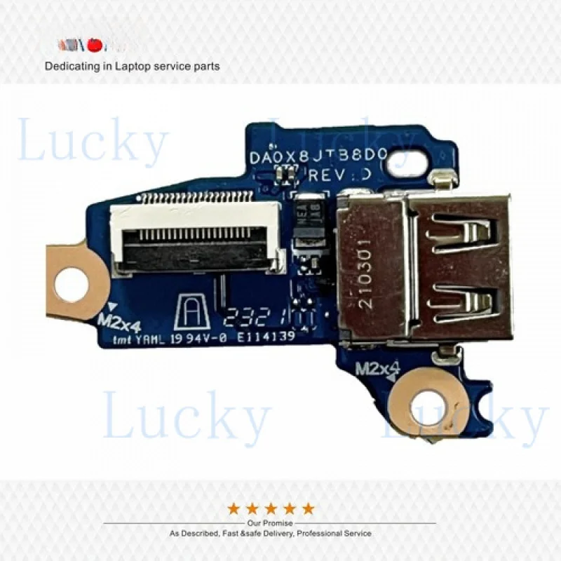 f   New DA0X8JTB8D0 For HP 440 G6 445 G6 66 14 G2 USB Board Power Switch Module