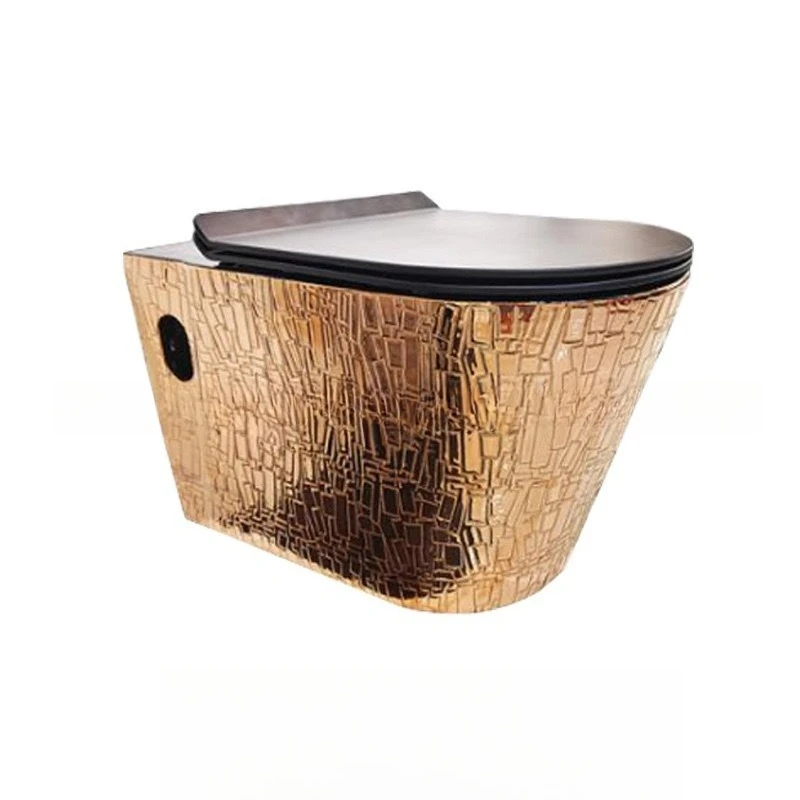 Gold electroplated washbasin, high-end bathroom washbasin
