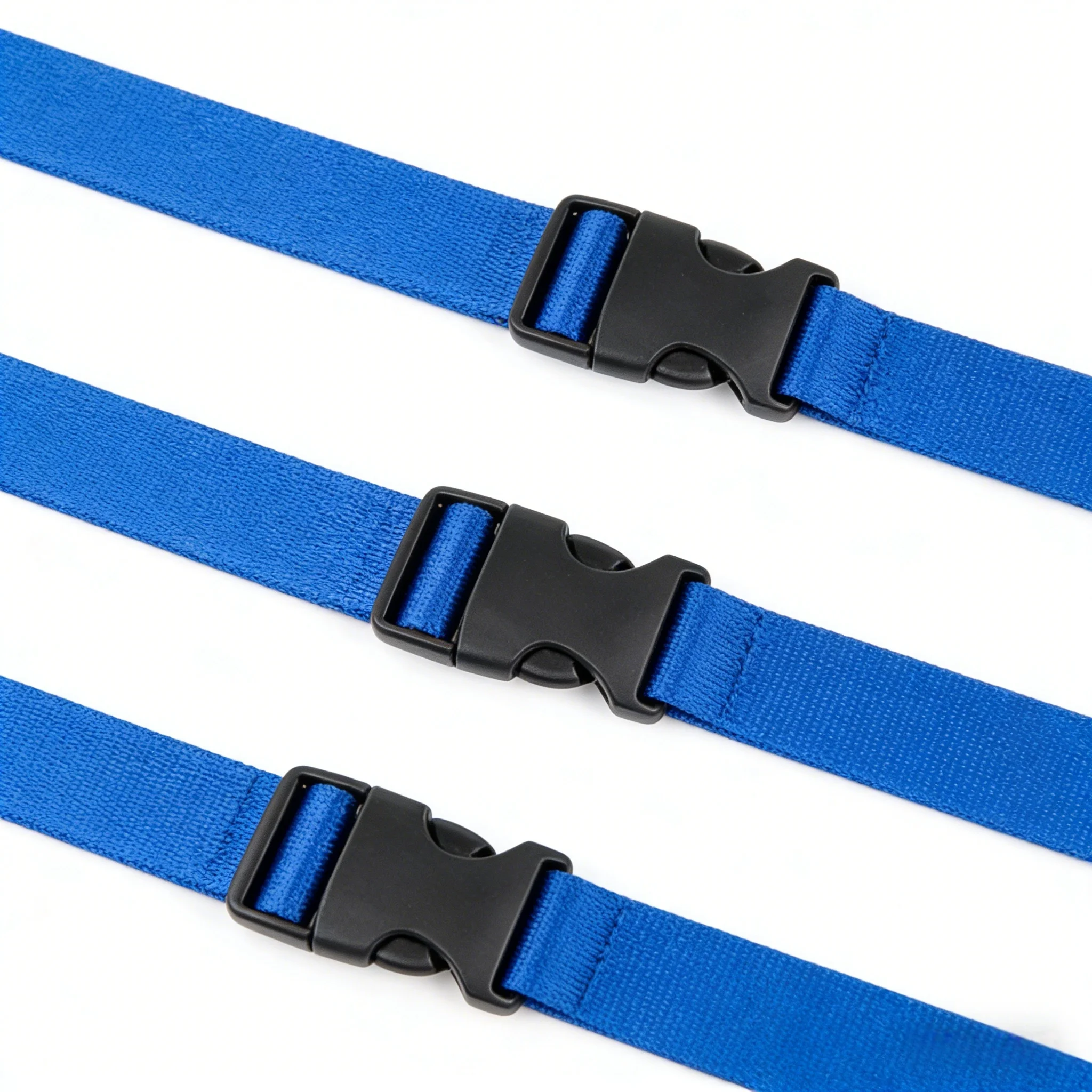 4M Nylon Webbing Strap with 10 Flat Side Release Buckles Tri-Glide Slides for DIY Luggage Backpack Strap view 3