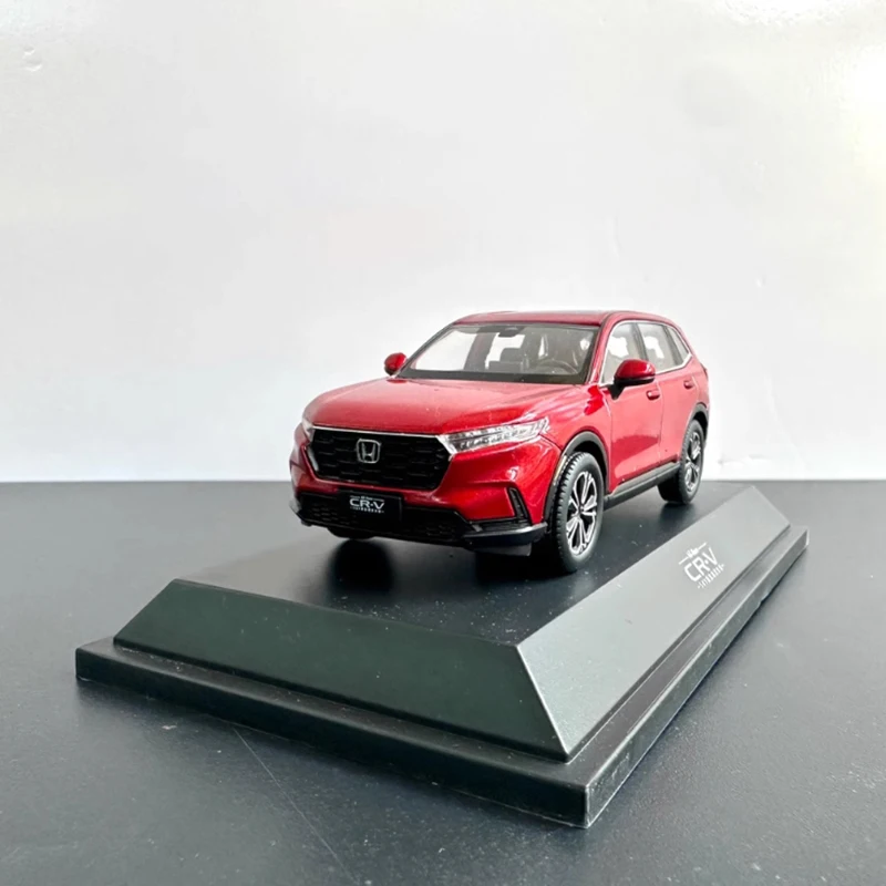 Diecast 1:43 Scale Dongfeng Honda 2023 CRV Alloy Car Model Classic Collection Decoration Vehicle Toy Gift Static Display