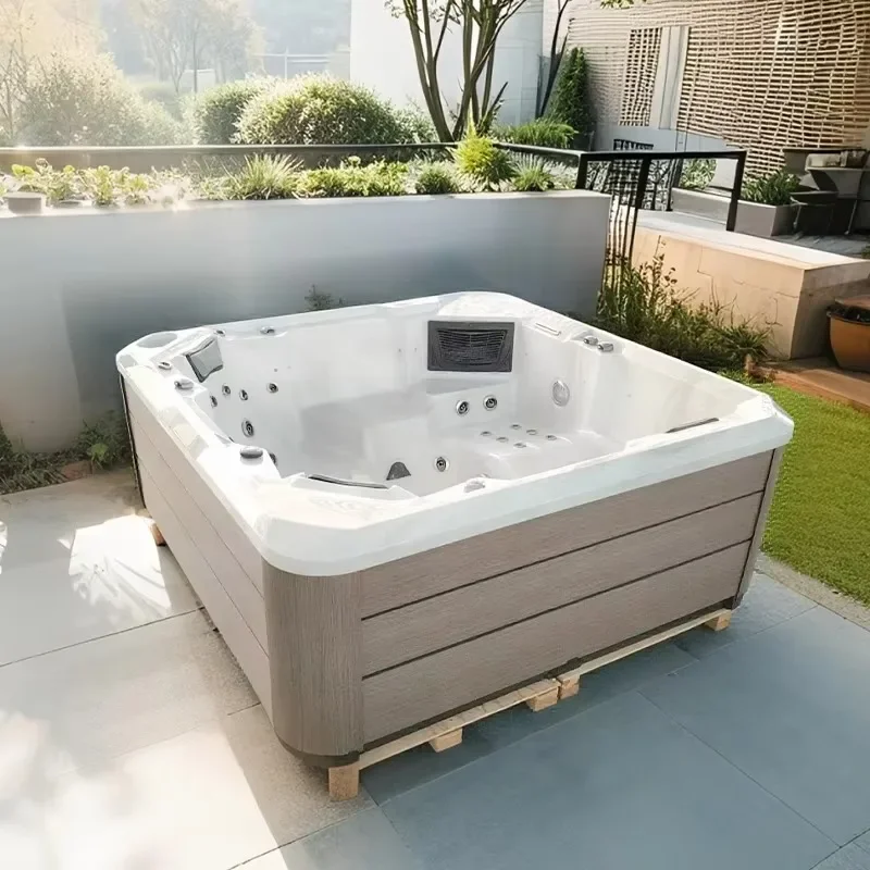 Review Wellness - 5 Person Popular Outdoor Acrylic Hot