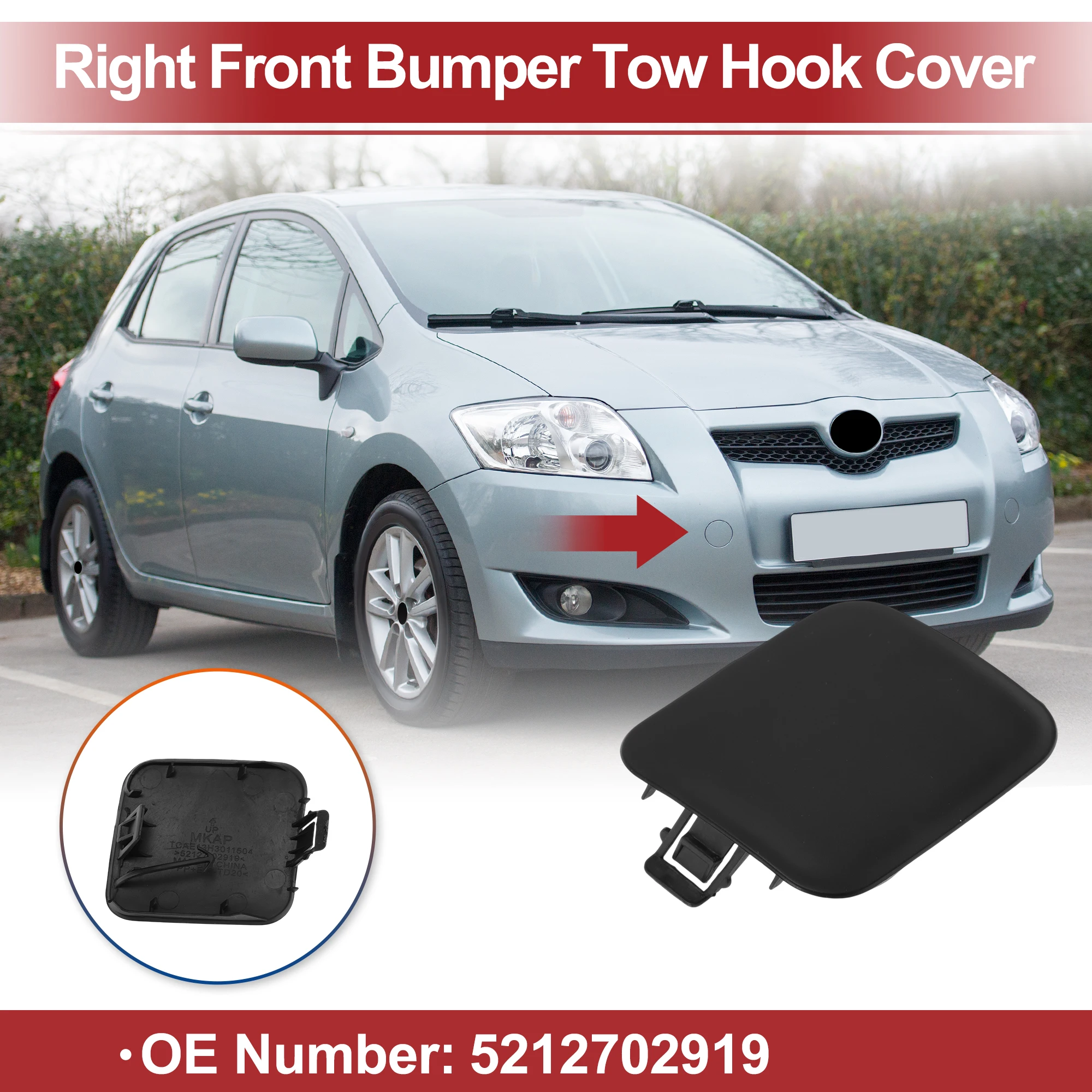 

UXCELL крышка правого переднего фаркопа автомобиля для Toyota Highlander 2001-2003 гг.