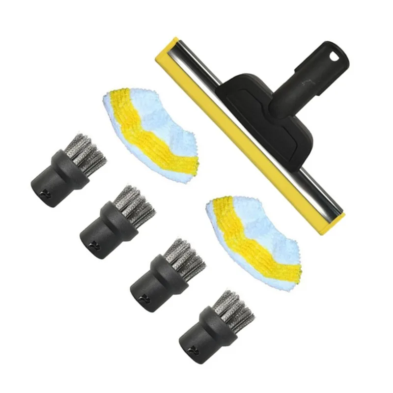 ABKR-Replacement Accessories Brush Kit For Karcher SC Series Steam Cleaner- Parts Set For Enhanced Cleaning Performance