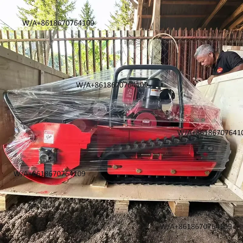 Hot Seller 500 600 800 Factory Cheap Price Grass Slope Crawler Remote Control Lawn Mower With CE EPA Certificate