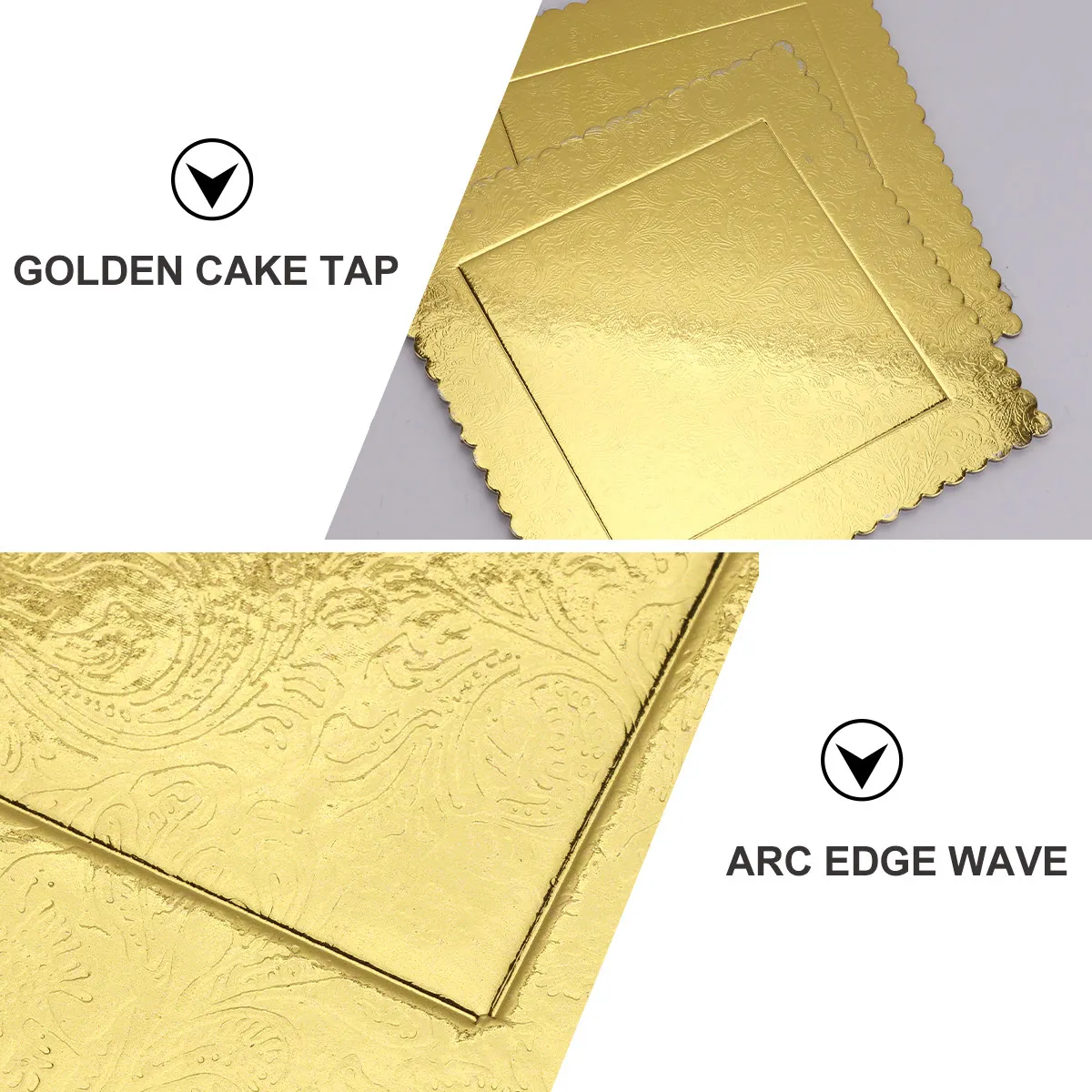 10Pcs Premium Cardboard Cake Boards Ideal for Average Sized Cakes Royal Presentation Dessert Board Cake Base Pads Baking