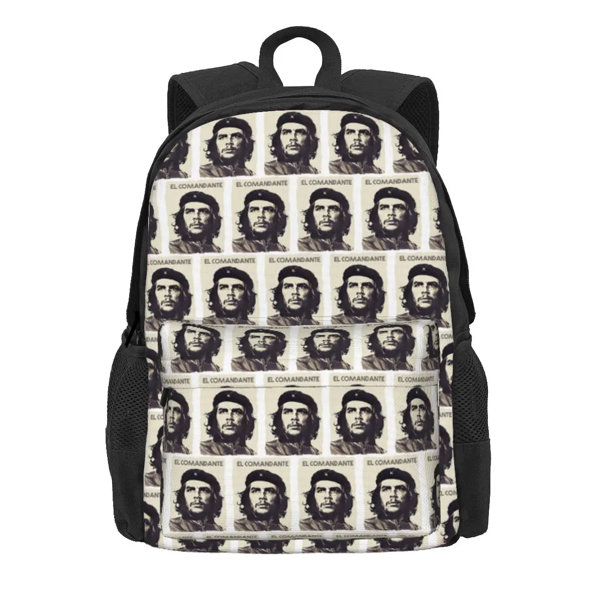 

Che Guevara As El Comandante Of Cuba Backpack Daypack Large Capacity Kids BookBag School Bag Shoulder Bags for Men Women