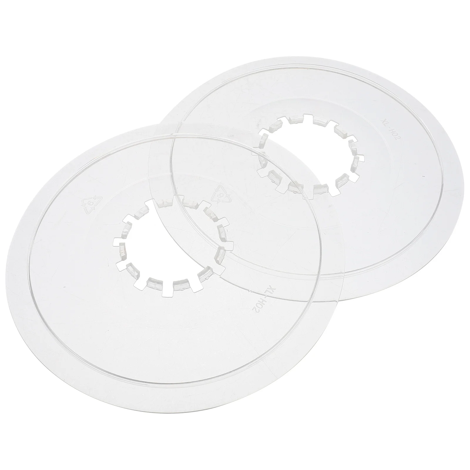 2 قطعة دراجة هوائية جبلية دولاب الموازنة الحرس دائم ABS البلاستيك الشفاف العجلات الخلفية تكلم حامي سلسلة غطاء حماية كرانسيت