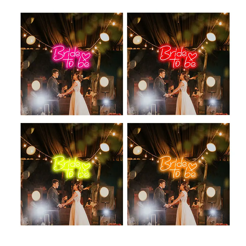 

Bride to be Neon Signs For Wedding Room And Wedding Scene