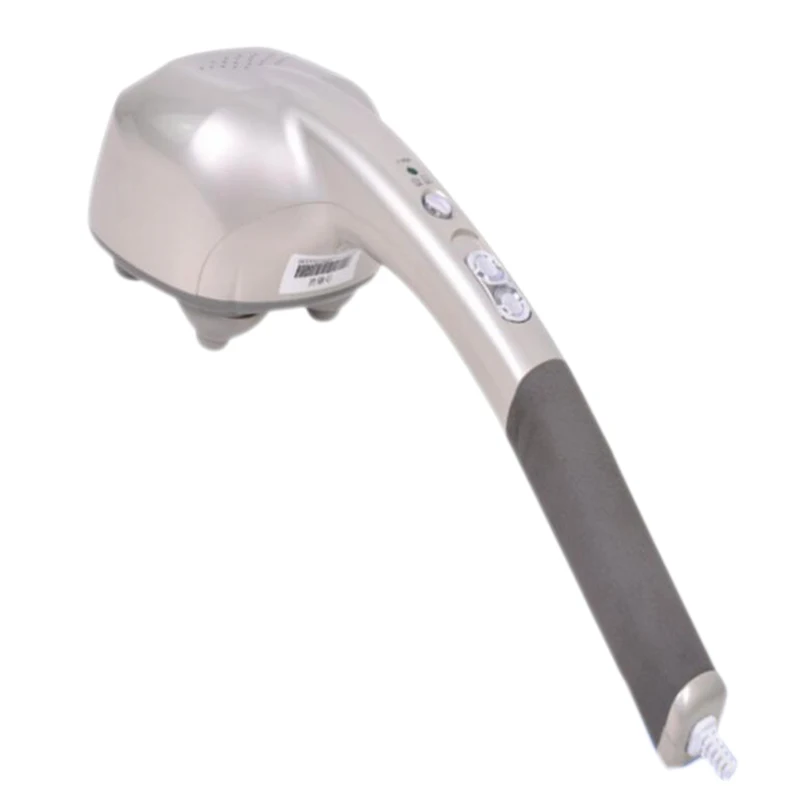 Electric 4 hands massager stick household vibrates vibrating hammer Multi-function full-body vibratory massage hammer with neck