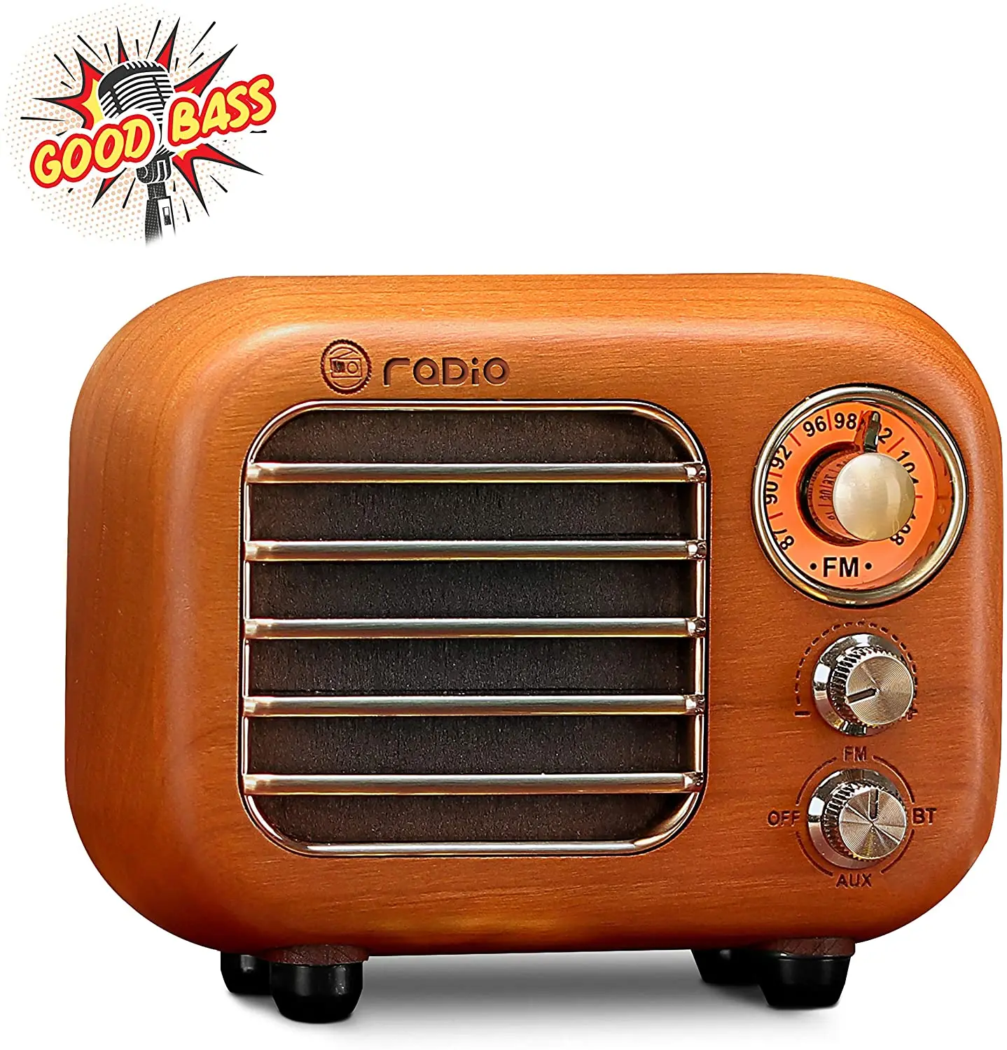 

Outdoor Exercise Handheld Essential Fm Radio Rechargeable Battery Portable BT Speaker With Fm Radio