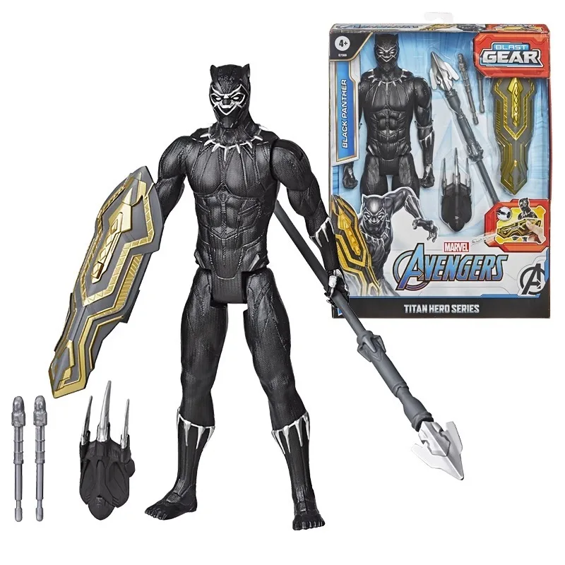 

Hasbro Marvel Avengers Black Panther 2 Movie with The Same Do-it-yourself Model Iron Man Hand Model for Christmas Presents Toys