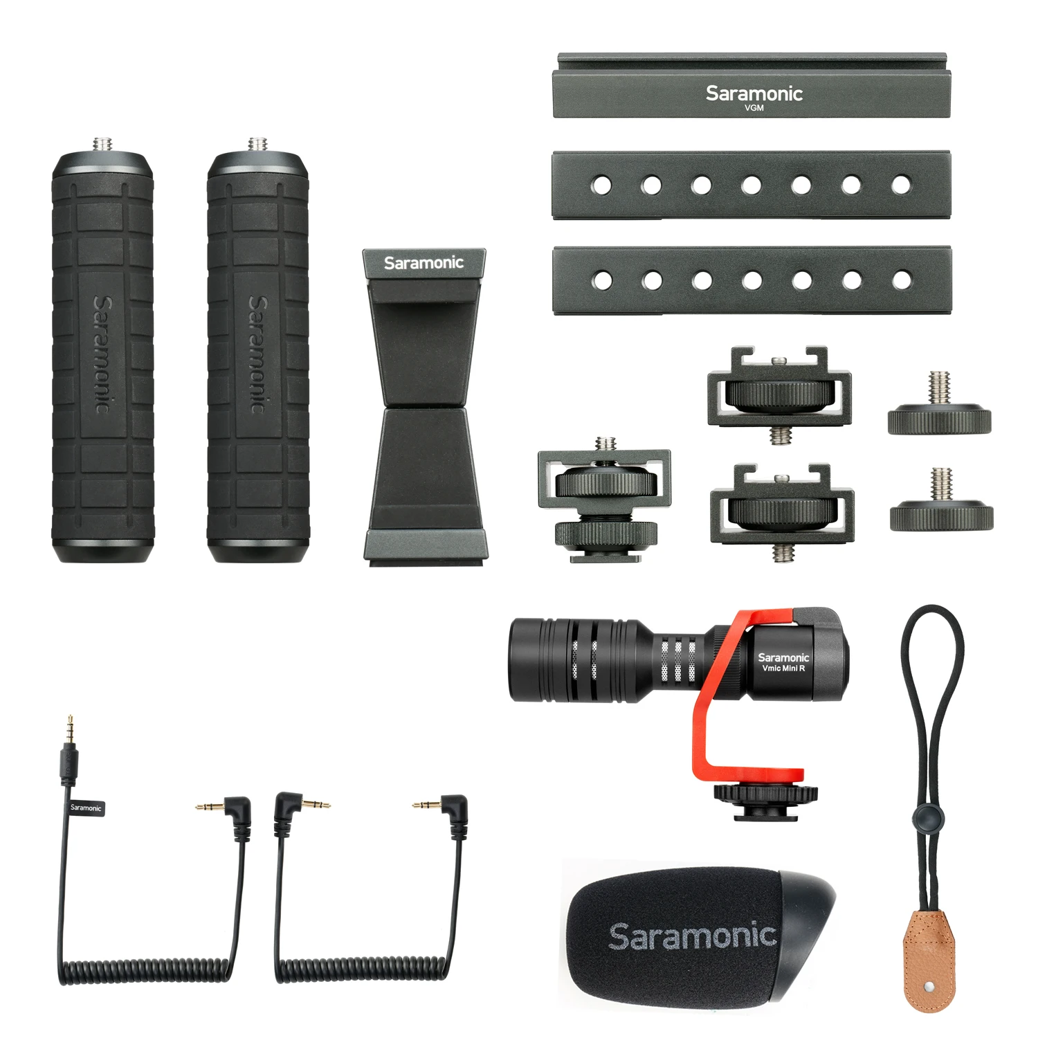 Saramonic VGM Smartphone Video Kit with Stabilizing Rig and Microphone for content creators vloggers smartphone videographers