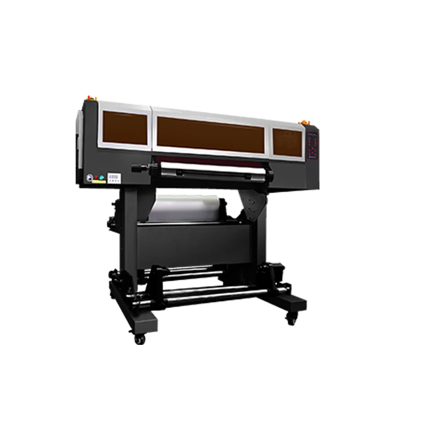 new design 60 cm size tx800 printheads roll to roll UV dtf printer all in one