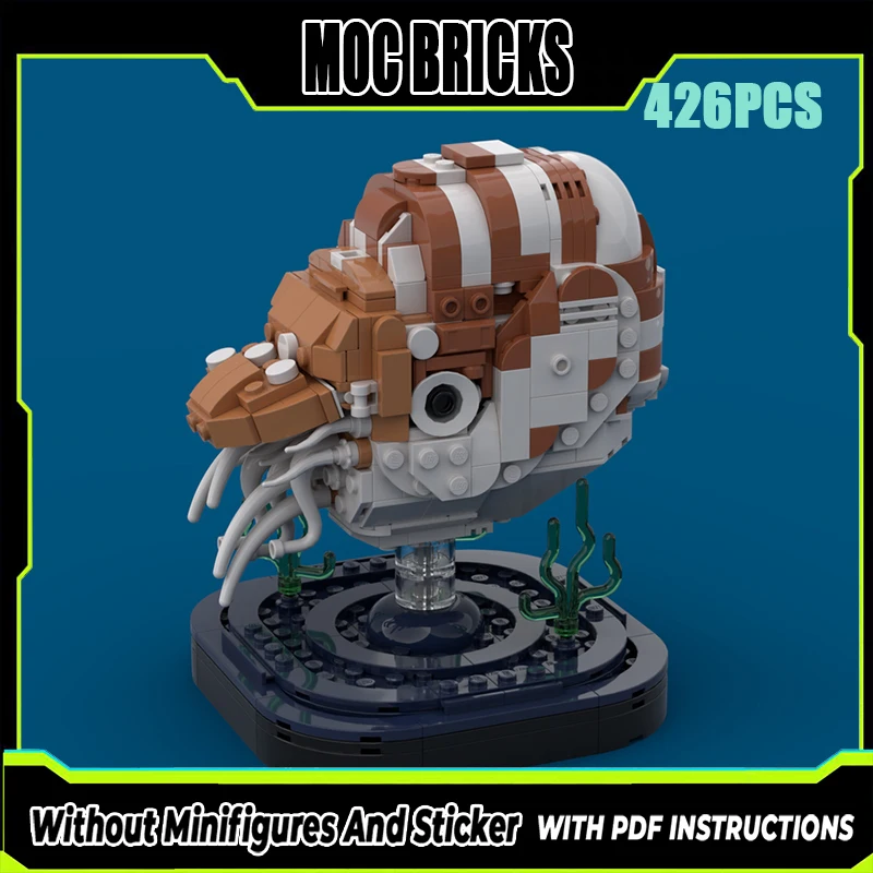 

Изысканный новый продукт MOC, строительные блоки, художественная модель, камера Nautilus, технология, модульная детская игрушка, набор для сборки «сделай сам»