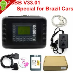 The Car Key Programmer Applicable To Multi Brand Cars In Brazil Is More Powerful Than V33.01 And SBR Silca V33.02 Models