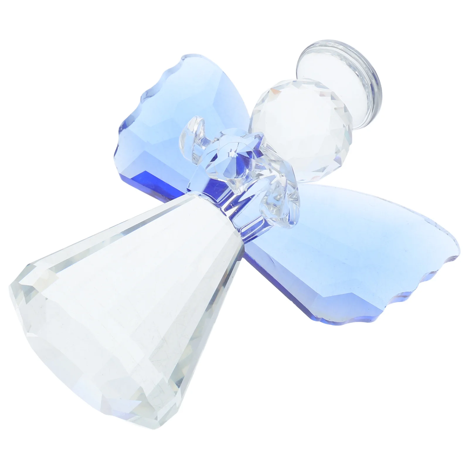 

Crystal Angel Decoration 3D Shiny Resin Art Sculpture for Home Garden Office Desk Decorative Ornament Lovely Cuteness Charm Gift