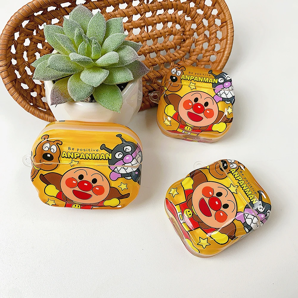 Pão Superman IMD pingente capa de fone de ouvido, adequado para Airpods 4 3 2 1 Airpods Pro 2 4 fones de ouvido, com Charm Kawaii Funda