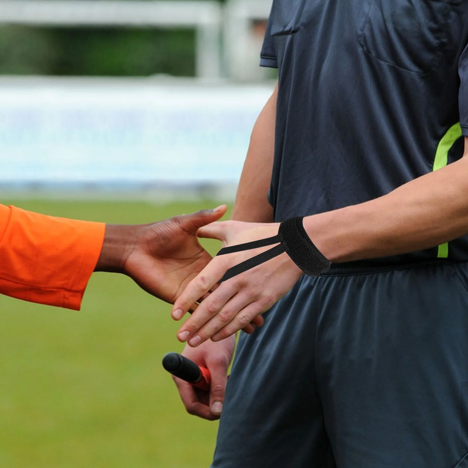 

5Pcs Football Referee Wristband Durable Indicator Gear Convenient Soccer Down Signal Accessories Football Referee Gear