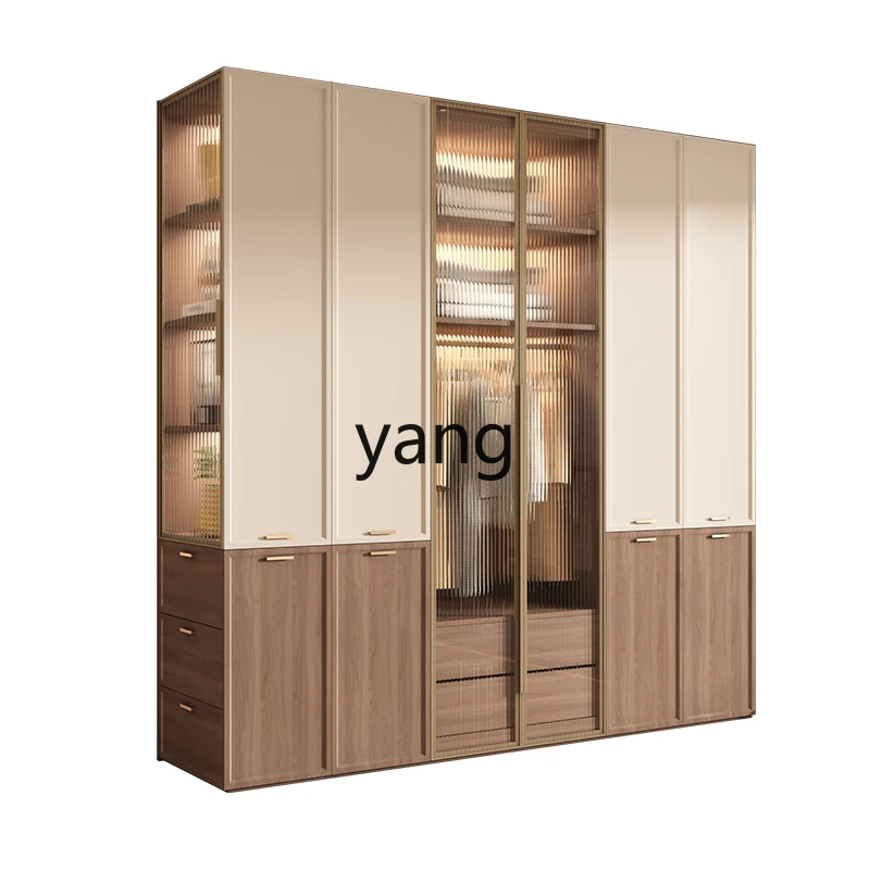 

CX One Door to Ceiling 60cm Depth Large Wardrobe for Home Bedroom Solid Wood Swing Door