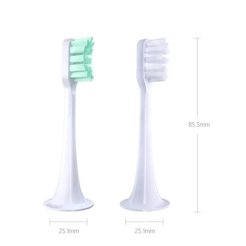10PCS Vacuum Sealed Packed Replacement Brush Head for Xiaomi Mijia T300/T500/T700 Sonic Electric Tooth Soft Bristle Caps Nozzles