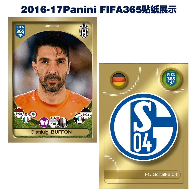 Panini FIFA365 2017 Official Star Stickers Messi Ronaldo Football Star Collection Stickers - view 5