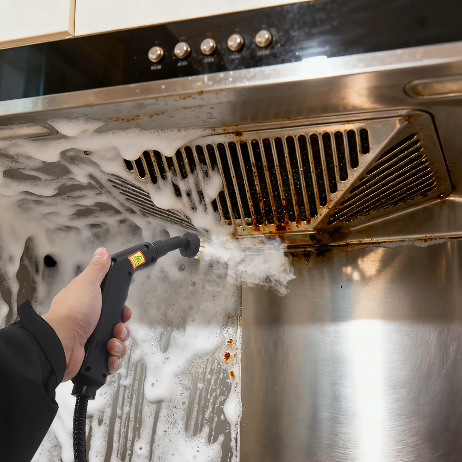 Handheld Steam Cleaner Portable Steam Cleaner 4.5 Bar Steam Cleaner For Countertops Walls Glasses High Temperature Steam Cleanin