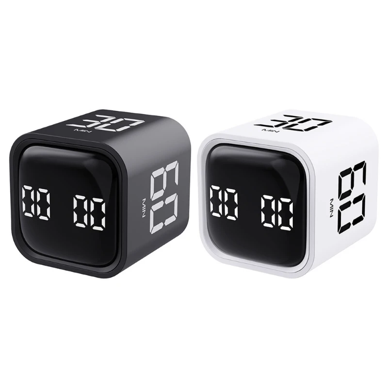 

Cube Timers Kitchen Timer Child Timer Exercise Timer Sensors Timer for Time Management Countdown Settings