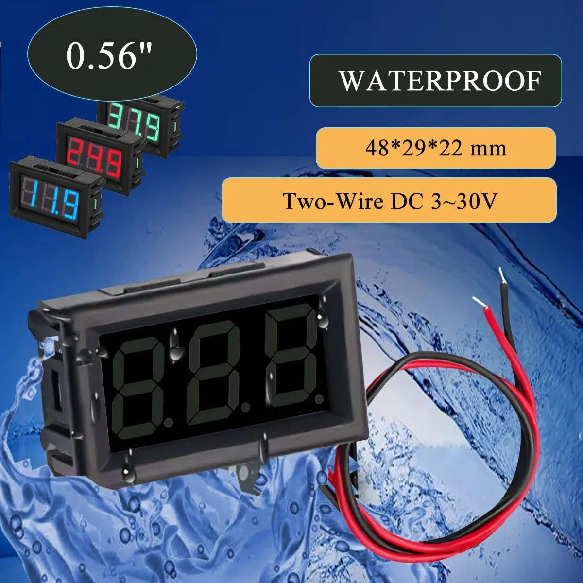 Digital Voltage Display 4Pack 0.56\