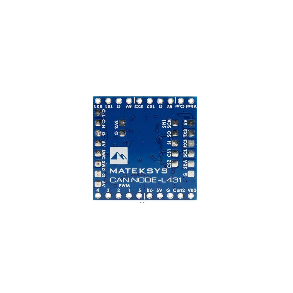 CAN-L431 AP_Periph CAN عقدة DroneCAN L431 26X26mm لـ ArduPilot GNSS البوصلة بارومتر مستشعر السرعة الجوية GPIO