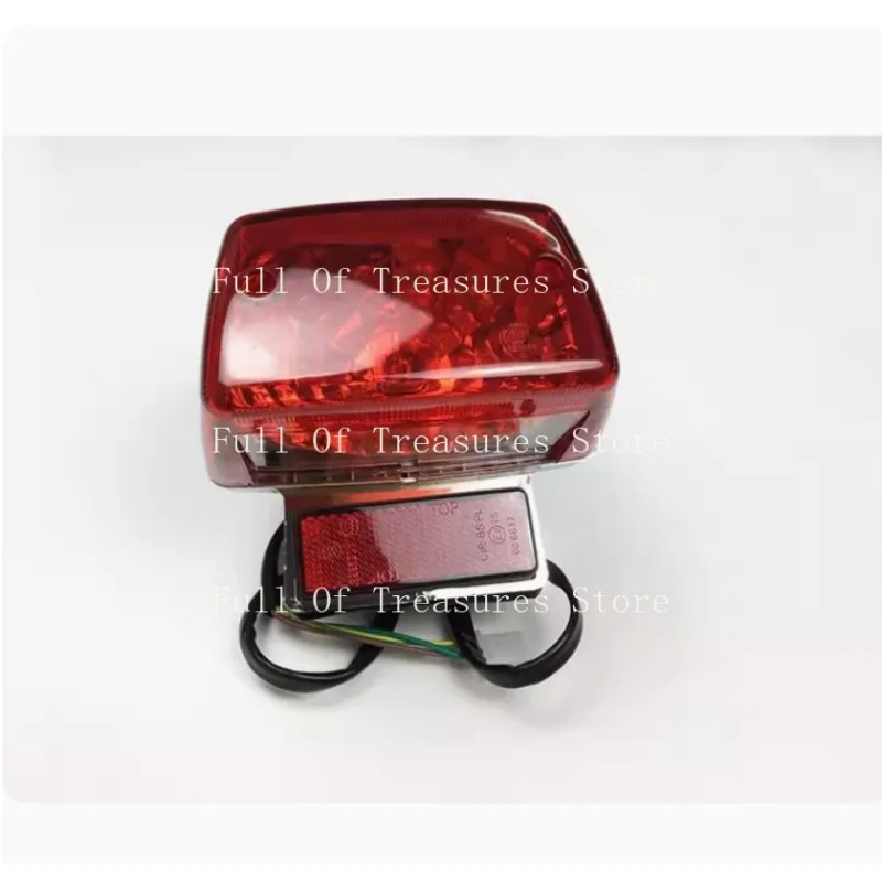 Motorcycle Tail Light for Suzuki Haojue GN125F GN125-2F HJ125-8E Rear Brake Stop Lamp Red Lens Taillight